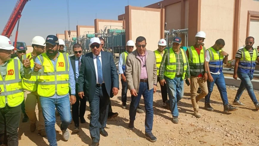 وزير الكهرباء يتفقد مصادر تغذية مشروعات “الدلتا الجديدة” ويعلن: 60 مليار جنيه لتأمين الطاقة لمشروعات التنمية الزراعية