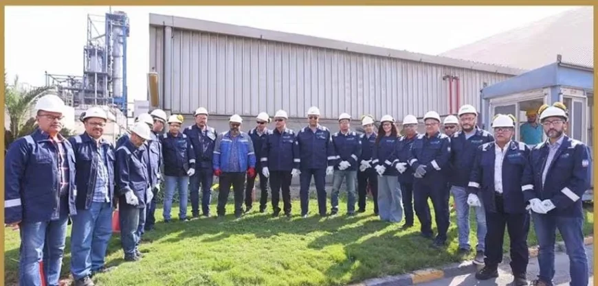 لمتابعة إجراءات السلامة والجاهزية للطوارئ.. وكيل أول وزارة البترول يتفقد مجمع موبكو بدمياط