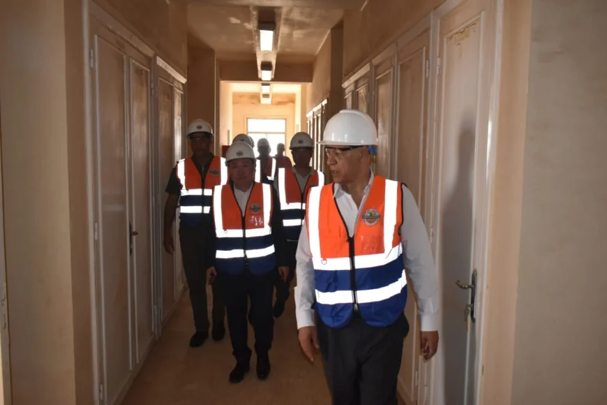 الخير جاي.. البدء الفعلي في مصنع حامض الفوسفوريك بموقع الوادي الجديد