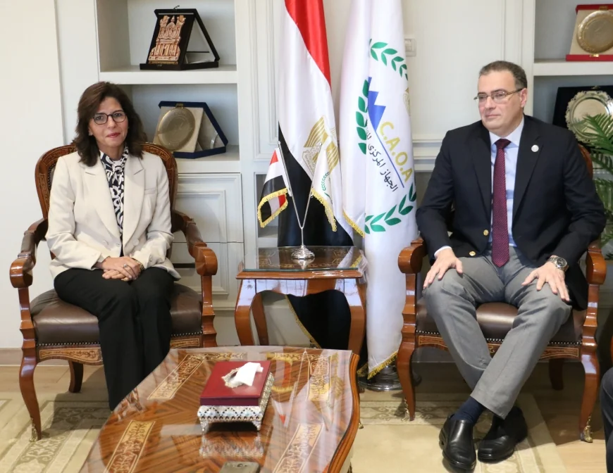 رئيس التنظيم والإدارة يبحث مع الأكاديمية الوطنية للتدريب تعزيز التعاون في بناء قدرات القيادات بالجهاز الإداري