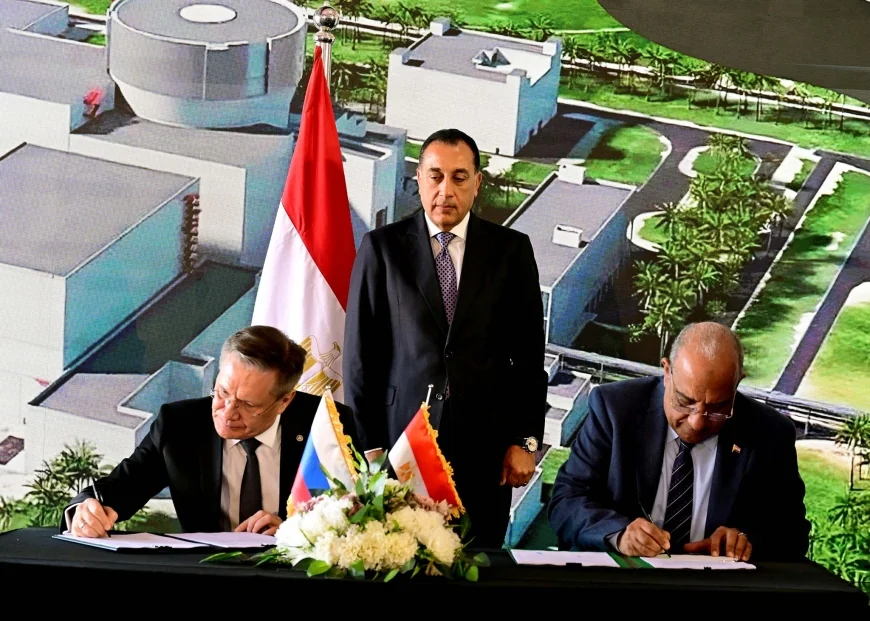 رئيس الوزراء يشهد توقيع أمر شراء الوقود النووي لمحطة الضبعة واتفاقية التعاون الشامل مع «روساتوم»