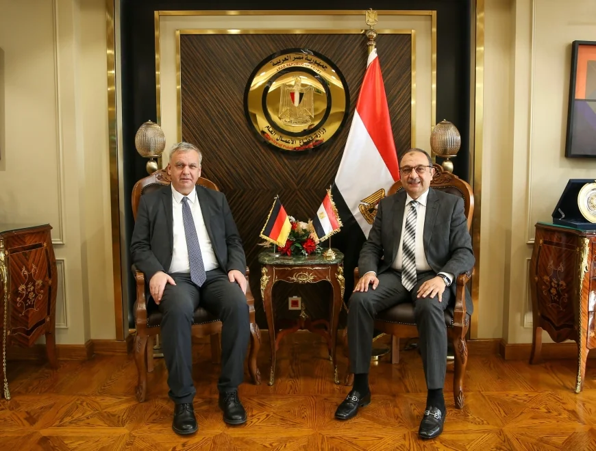 وزير قطاع الأعمال العام يستقبل سفير ألمانيا بالقاهرة لبحث تعزيز التعاون الصناعي والاستثماري