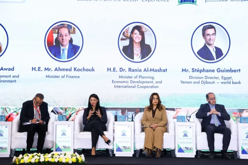 وزيرة التنمية المحلية: برنامج تنمية الصعيد نموذج وطني قابل للتعميم وتحسن ملموس في الخدمات