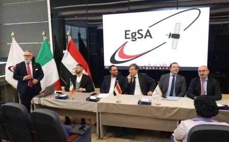 وكالة الفضاء المصرية تحتفل بيوم الفضاء الإيطالي وتعزز التعاون المصري–الإيطالي