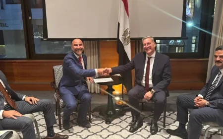 وزير البترول والثروة المعدنية يبحث مع مؤسسات مالية عالمية آليات التمويل لمشروعات التعدين