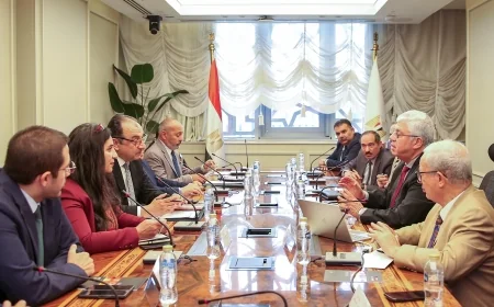 وزيرا قطاع الأعمال العام والتعليم العالي يناقشان مشروع إنشاء أول مدينة تعليمية جامعية متكاملة في إقليم الدلتا