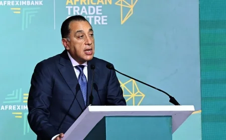 رئيس الوزراء يشارك في الإعلان عن إنشاء مركز التجارة الأفريقي لـ«أفريكسيم بنك» بالعاصمة الإدارية الجديدة