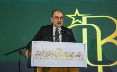 خلال ملتقى الاتحاد العام للمستثمرين الأفرو-آسيوي..  وزير قطاع الأعمال العام يستعرض فرصا استثمارية واعدة