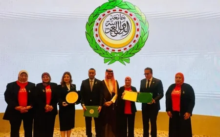 مصر تفوز  بجائزتي الطبيب العربي والعمل المميز في التمريض والقبالة خلال أعمال مجلس وزراء الصحة العرب الـ63