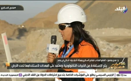 هدى منصور: منجم السكري للذهب يمثل 3% من حجم الصادرات المصرية