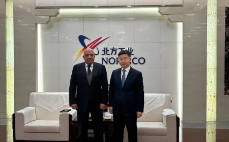 وزير الكهرباء يبدأ زيارته لبكين بلقاء رئيس «نورينكو» لبحث التعاون في مجالات الاستكشاف والتعدين والتصنيع النووي