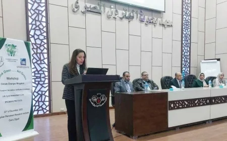 معهد بحوث البترول المصري ينظم ورشة عمل حول الحلول البحثية المبتكرة لخفض الانبعاثات وتعزيز كفاءة الطاقة