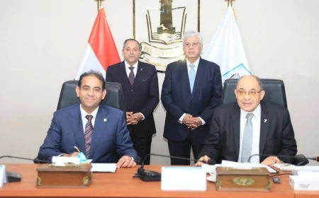 بحضور وزير التعليم العالي ومحافظ بورسعيد..  معهد بحوث البترول وجامعة بورسعيد يوقعان اتفاقية تعاون استراتيجية لدعم التنمية والابتكار