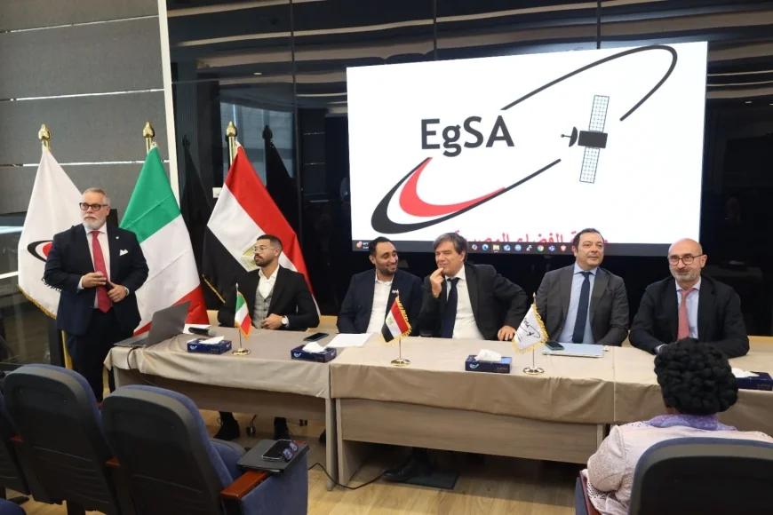 وكالة الفضاء المصرية تحتفل بيوم الفضاء الإيطالي وتعزز التعاون المصري–الإيطالي