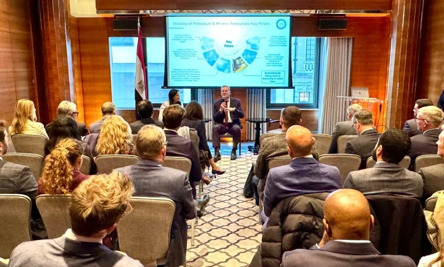 برئاسة المهندس كريم بدوي.. بعثة الأعمال المصرية في لندن للترويج للحوافز الاستثمارية بقطاع التعدين المصري