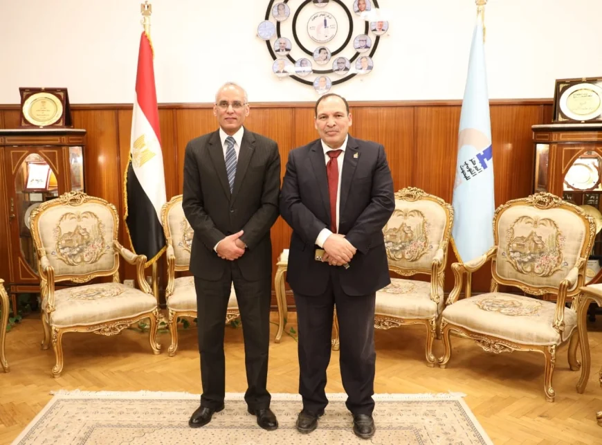 رئيس المركز القومي للبحوث يستقبل رئيس مجلس إدارة الجمعية المصرية للصحة الواحدة