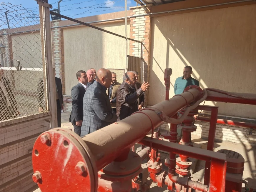 فى زيارة ميدانية .. وزير الكهرباء والطاقة المتجددة يتفقد قطاع شبكات المدن الجديدة بمدينة العاشر من رمضان بمحافظة الشرقية. 