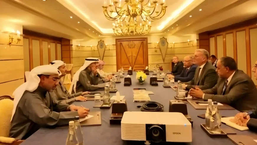 وزير البترول والثروة المعدنية يبحث مع قيادات "مؤسسة البترول الكويتية" و"كوفبيك" و"نفط الكويت" تعزيز التعاون والاستثمار في مصر 