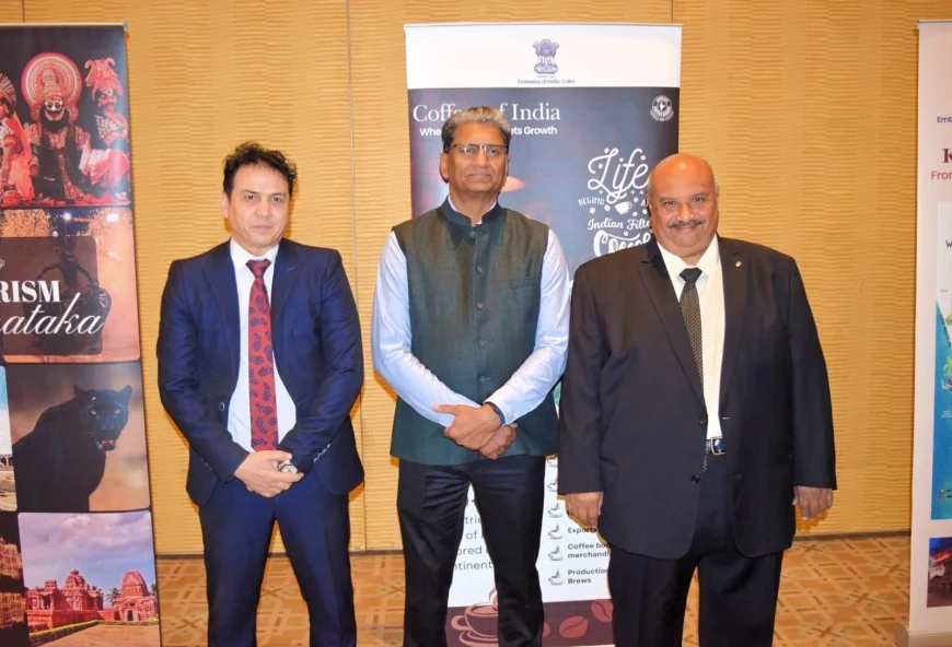 مباحثات مصرية هندية لتطوير العلاقات التجارية بين مصر والهند وتشجيع الاستثمارات المشتركة في قطاع البن