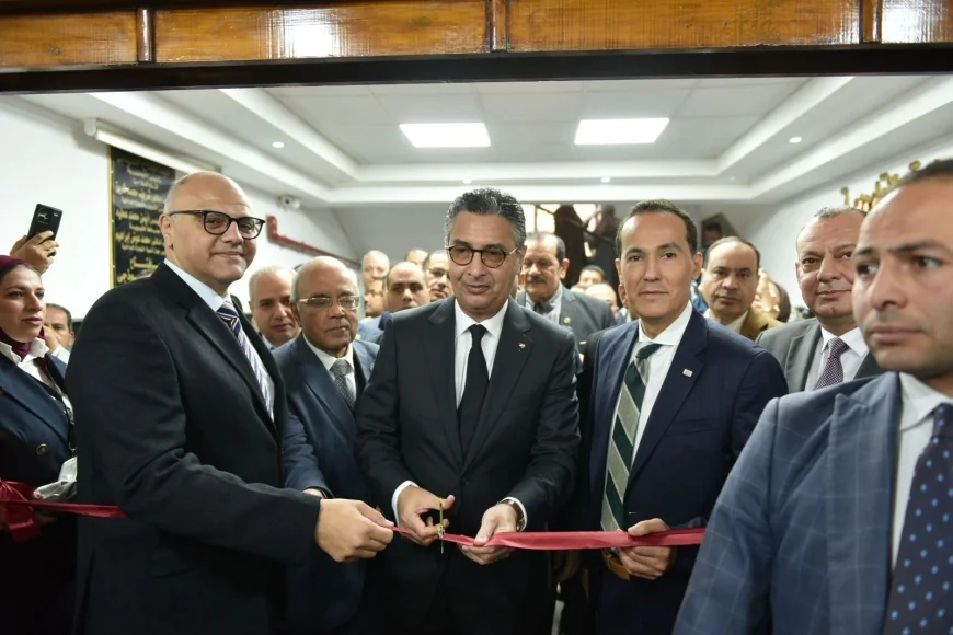 وزير التموين ومحافظ القليوبية يفتتحان مكتب السجل التجاري المميز بالغرفة التجارية ببنها لتعزيز جودة الخدمات للمواطنين