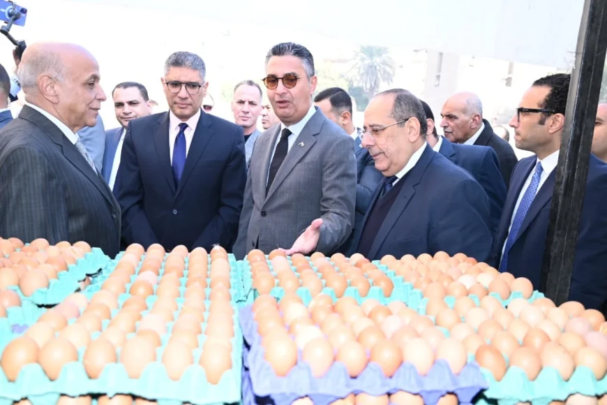 وزير التموين والتجارة الداخلية ومحافظ الجيزة يفتتحان سوق «اليوم الواحد» بشارع فيصل