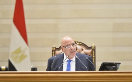 وزير قطاع الأعمال العام يهنئ المستشار هشام بدوي بانتخابه رئيسا لمجلس النواب