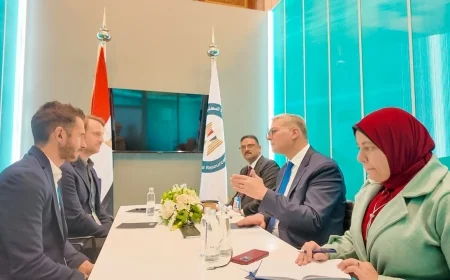 وزير البترول يبحث مع «باريك جولد» برنامج استكشاف الذهب بالصحراء الشرقية خلال الفترة المقبلة