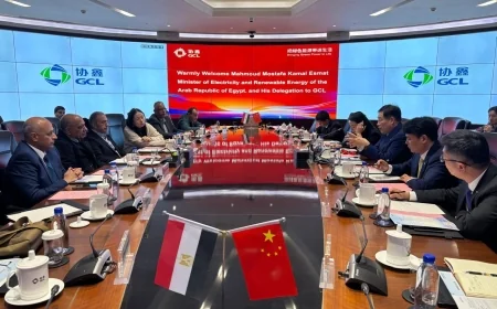 وزير الكهرباء يشهد توقيع اتفاقية لتوطين صناعة الخلايا الشمسية باستثمارات 500 مليون دولار خلال زيارته للصين