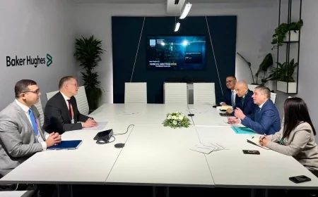 وزير البترول يبحث مع بيكر هيوز تسريع التعاون في مجالات الطاقة والتعدين