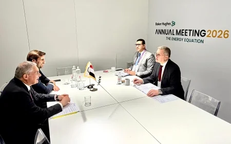 وزير البترول يبحث مع رئيس «سايبم» الإيطالية تعزيز التعاون بمشروعات تنمية الحقول والتحول الطاقي