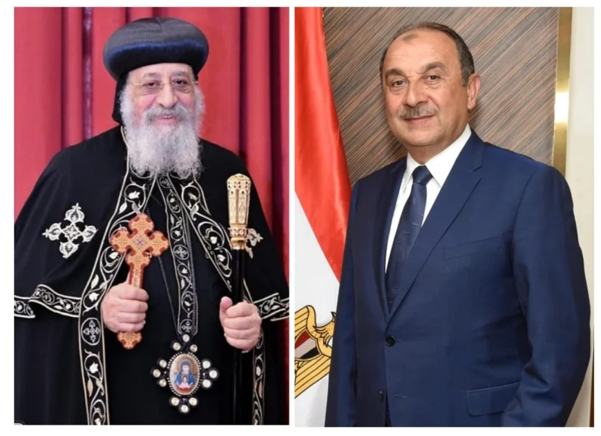 وزير قطاع الأعمال العام يهنئ البابا تواضروس الثاني والأقباط بعيد الميلاد المجيد ويؤكد وحدة النسيج الوطني