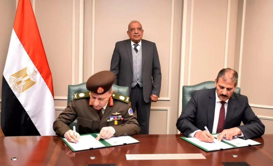 إدارة الإشارة للقوات المسلحة توقع بروتوكول تعاون مع وزارة الكهرباء والطاقة المتجددة