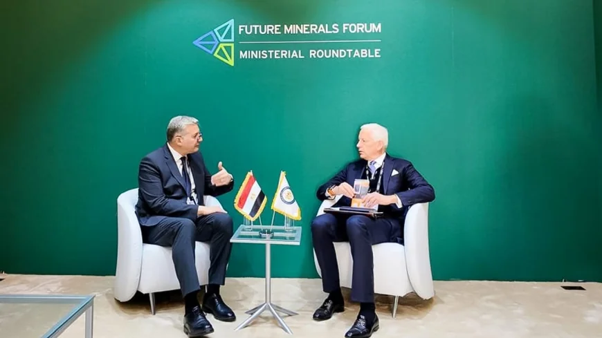 وزير البترول يبحث مع رئيس «ريو تينتو» العالمية إدراج مصر على خريطة استثمارات التعدين الدولية