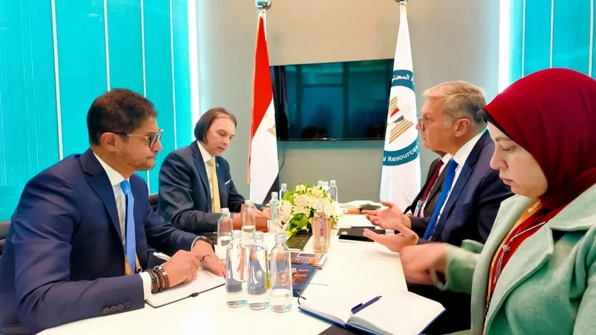 وزير البترول يبحث مع «شلمبرجير» العالمية التعاون في مجال المعادن الحيوية ودعم التحول الطاقي