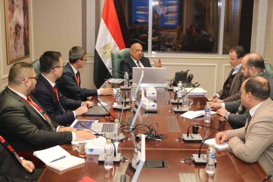 وزير الكهرباء يبحث مع مجموعة «SANY» الصينية توطين صناعة توربينات الرياح ونقل التكنولوجيا إلى مصر