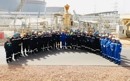 جولة تفقدية للرئيس التنفيذي لهيئة البترول لمتابعة صيانة وتطوير معامل التكرير بالإسكندرية