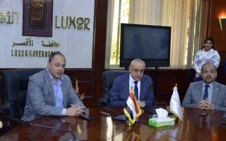 رئيس هيئة تنمية الصعيد يلتقي محافظ الأقصر لتعزيز التعاون المشترك