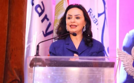 وزيرة التضامن الاجتماعي تشهد مؤتمر «الصورة العامة» لروتاري مصر وتؤكد: التطوع رأس مال اجتماعي وشراكة التنمية مسؤولية مشتركة