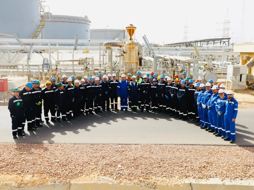 جولة تفقدية للرئيس التنفيذي لهيئة البترول لمتابعة صيانة وتطوير معامل التكرير بالإسكندرية