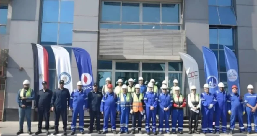 تجربة محاكاة لمكافحة الحريق بالمنطقة الجغرافية البترولية بمسطرد