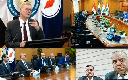 وزير البترول يبحث مع شيفرون تسريع اتفاقيات ربط حقل أفروديت القبرصي بالبنية التحتية المصرية