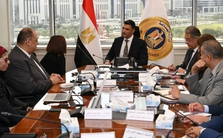 وزير الصناعة يبحث مع جنرال موتورز خططها التوسعية لتعزيز صناعة السيارات في مصر