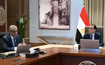 رئيس الوزراء يتابع رؤية وزارة الإنتاج الحربي لتعميق التوطين وتعزيز الاستثمارات