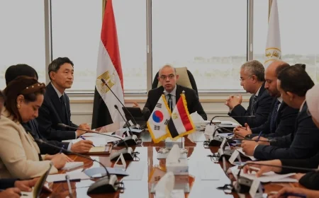 وزير الاستثمار يبحث مع كوريا الجنوبية تعزيز الشراكة الاقتصادية وفرص الاستثمار والتجارة بين البلدين