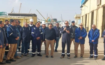 رئيس شركة عجيبة للبترول يتابع إجراءات السلامة والصحة المهنية خلال شهر رمضان