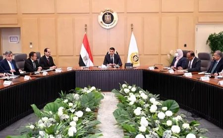 خالد هاشم يبحث تحديات قطاع السيراميك والبورسلين مع المصانع ويؤكد أهمية جدولة مديونيات الغاز وتعزيز الإنتاج والتصدير