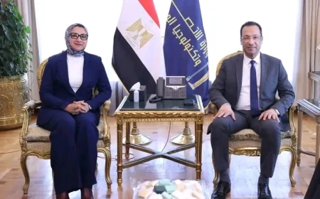 تعزيز التحول الرقمي في الوادي الجديد.. وزير الاتصالات يبحث مع المحافظ تطوير الخدمات التكنولوجية وبناء القدرات الرقمية للشباب