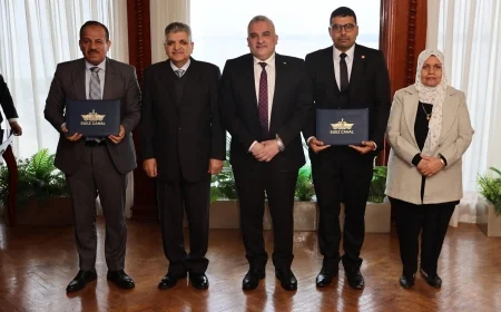 هيئة قناة السويس توقع بروتوكول تعاون لتنمية الثروة السمكية وفتح آفاق تصدير جديدة لمنتجات الاستزراع المائي