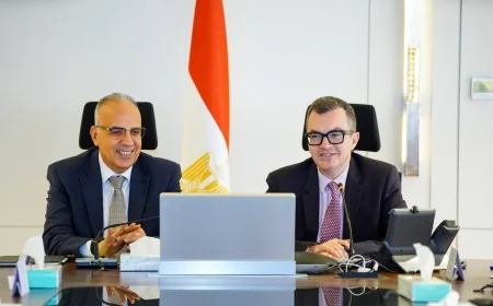 مباحثات بين وزيري التخطيط والري حول الخطة الاستثمارية لقطاع المياه للعام المالي 2026/2027