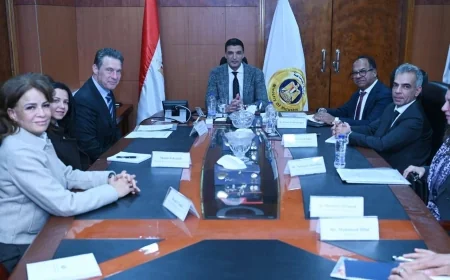 وزير الصناعة يبحث مع البنك الأوروبي دعم المشروعات الخضراء وخطة لزيادة الصادرات والتحول للاقتصاد الأخضر
